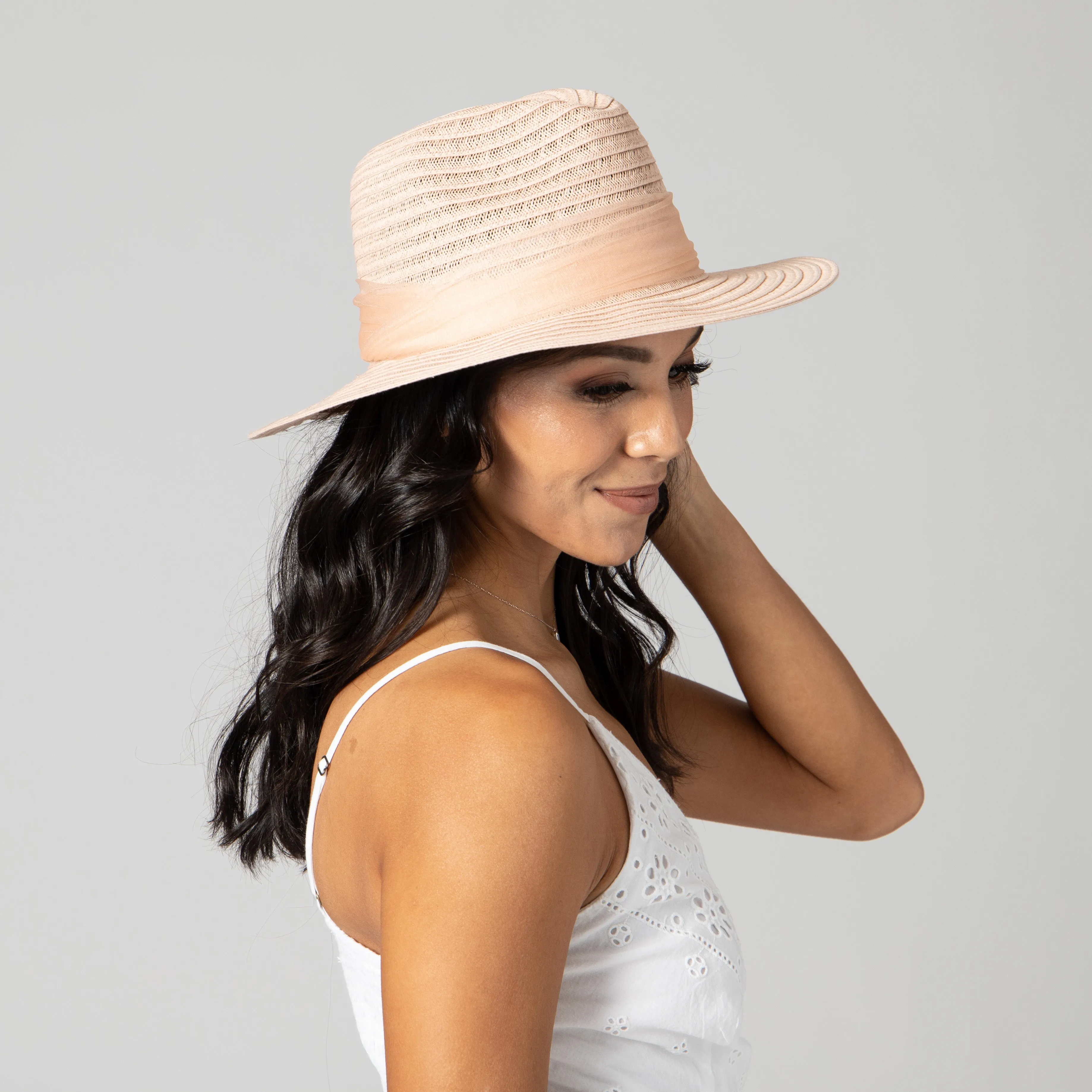 Women's Organza Band Fedora