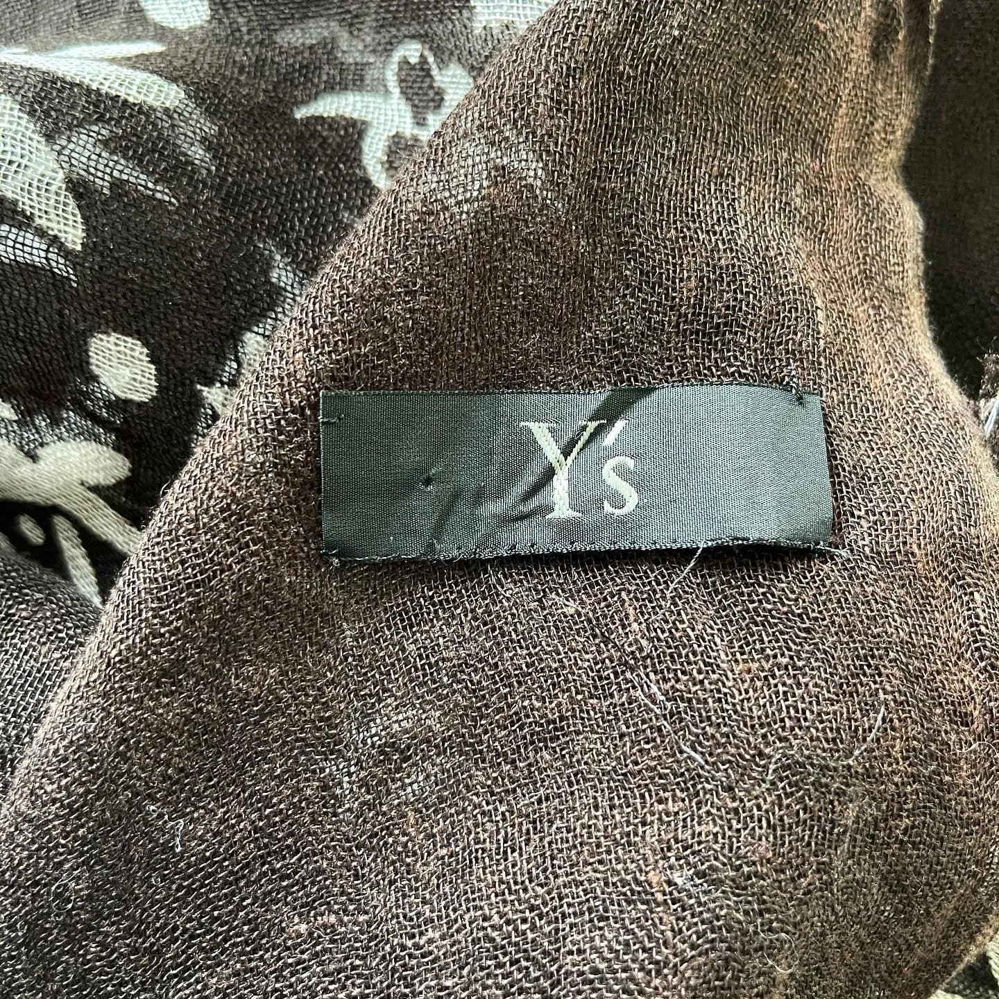 YOHJI YAMAMOTO Scarf